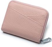 ZenithVibe Sac à main mini chat mignon pour filles, portefeuille en imitation cuir avec plusieurs compartiments, rose, idéal pour enfants et adolescents