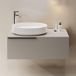 Kludi ICOS Console de lavabo 100,3 cm avec vasque intégrée