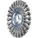 PFERD Ronde borstel, 115 x 12 mm, gevlochten, 0,50 mm staaldraad, X-LOCK (22,23 mm), 43312031