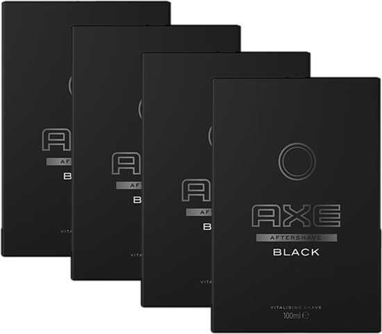AXE Aftershave Black 100 ml - Pack Of 4