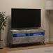 Maison Exclusive - meuble TV LED en aspect béton, fabriqué en panneaux de fibres de bois