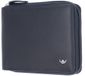 Golden Head Leren portemonnee Polo RFID Protect RV-Scheintasche 1367 Marineblau donkerblauw