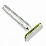 Parker Shaving Parker AeroShave Aluminum Safety Razor-L Inclusief 10 Mesjes