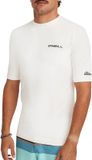 O'Neill Surfshirt Mannen - Maat M - Wit - Korte mouw - Logo - Polyester