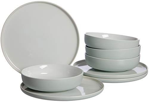 RITZENHOFF & BREKER Tafelservies Jasper - 8-delig - mintgroen - steengoed