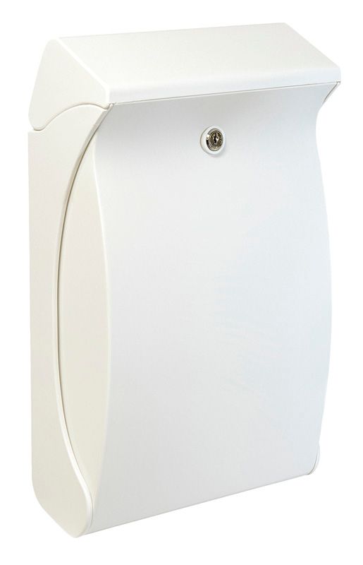 Burgwachter Brievenbus Swing wit - 41,90 cm