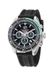 Nautica Key Biscane Quartz Analog Zwart Kast: 100 % Roestvrij Staal | Band: 100 % Siliconen 46 mm NAPKBF305