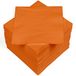 HEKU 100 effen servetten, 3-laags, 33 x 33 cm, oranje