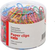 Quantore Paperclips 28mm Assorti 300 Stuks