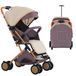 Poussette Buggy 0-36 mois Voiture de sport avec position allongée Kaki