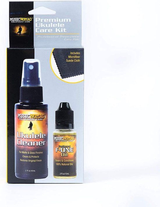 MusicNomad Premium Ukulele Care Kit - MN142