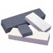 Norton Watersteen, korrel 220, 1" x 3" x 8" in blauwe kunststof scharnierende doos