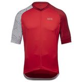 GORE WEAR C5 Optiline Jersey Heren Rood Maat M