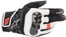 Alpinestars SMX Z Drystar Zwart Wit Rood Fluo - Handschoen