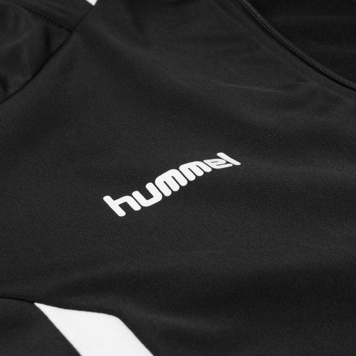 Hummel Authentic Poly FZ Jacket Kinderen - Zwart - Maat 152