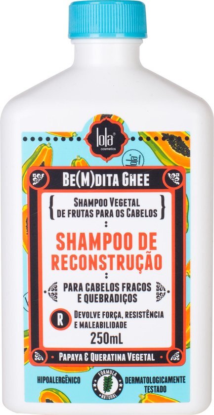 Lola Cosmetics Be(m)dita Ghee Reconstructive Papaya &amp; Bacuri Shampoo 100 g