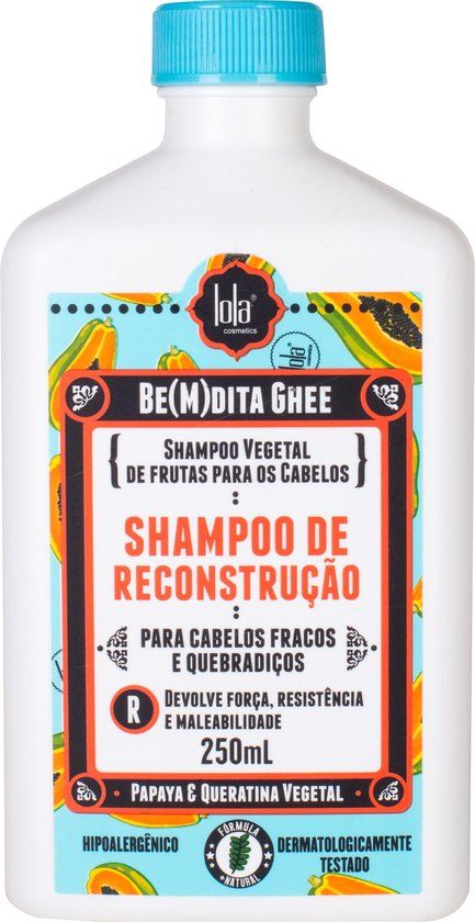 Lola Cosmetics Be(m)dita Ghee Reconstructive Papaya & Bacuri Shampoo - 250 ml
