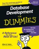Database Wiley-VCH GmbH Database Development For Dummies