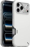 Aulumu Shockproof Case - Hoesje Geschikt voor Apple iPhone 17 Pro - Schokbestendig - Compatibel met MagSafe - CoolHyper Koelsysteem - TPU Back Cover - Wit