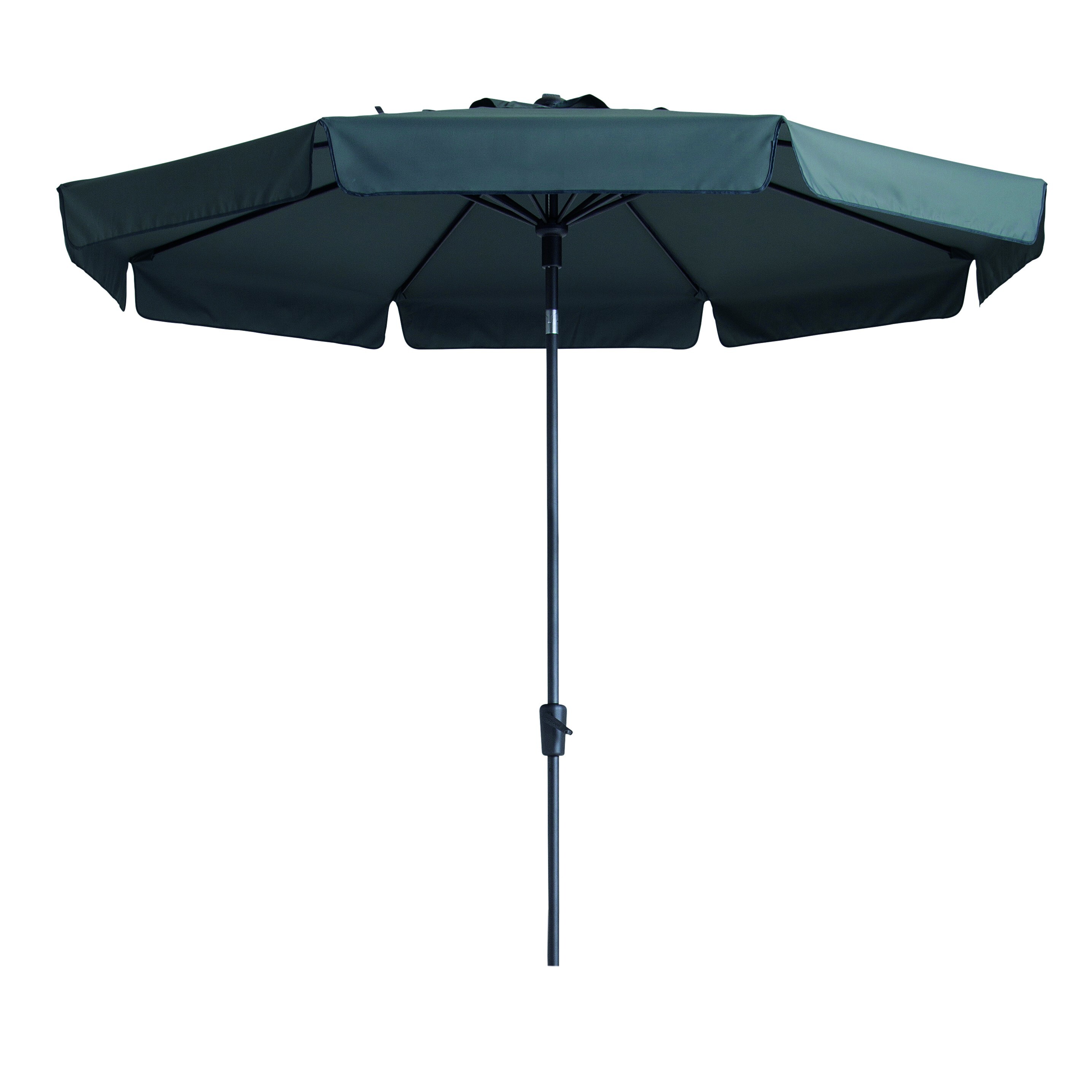 Madison parasol Flores round Ø300cm Grijs