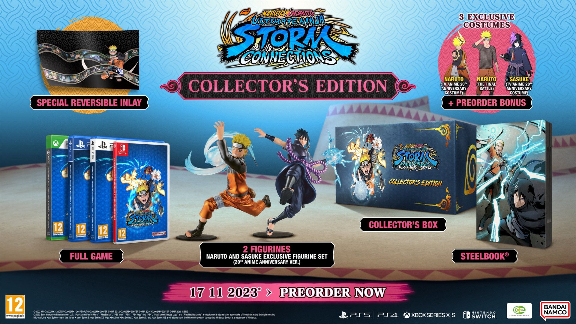 Namco Bandai Naruto X Boruto Ultimate Ninja Storm Connections Collector's Edition - Nintendo Switch