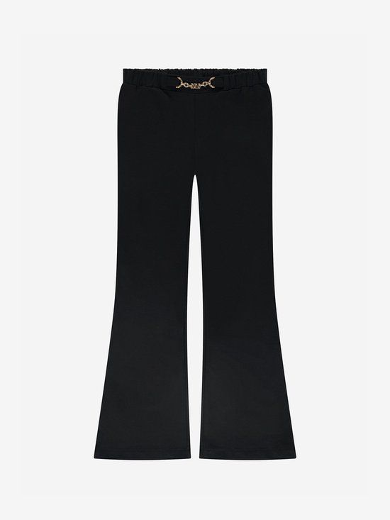 Nik&Nik winter flare broek meisjes - zwart - Sage