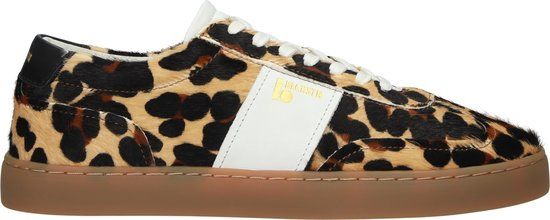 Blackstone SLATE HARPER II - FL710 Leopard - Lage sneaker - Dames - Lichtbruin - Maat 36
