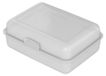 School-Box Lunchbox – boîte à lunch sans BPA pour enfants et adultes - boîte à pain durable pour l'école, le travail et l'aventure, fabriquée en Allemagne - transparent, blanc laiteux