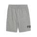 PUMA Short à logo N° 1 ESS Enfant et Adolescent, Accessoires, Gris, 15-16Y