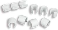 Fiamma VASTSET KLEMMEN ZIJWAND 10 ST. - Luifelaccessoires - Grijs