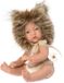 Llorens mini poupée bébé garçon lion avec sucette 30 cm