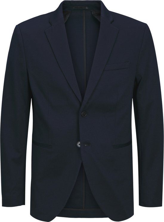 JACK & JONES JPRJAXON Jersey Blazer - Dark Navy - Men's Size 54