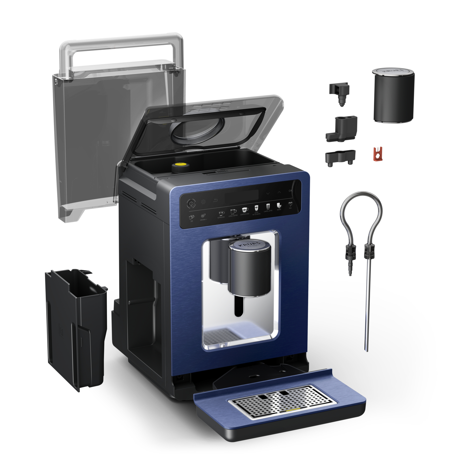 Krups EA89W4 Evidence by Wilmotte EA89W4 volautomatische espressomachine