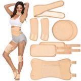 Merkloos Castor Oil Pack Wrap Kit voor Lichaamsbehandeling