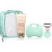 Hawaiian Tropic Wilkinson Sword Intuition & Hawaiian Tropic Summer Essential cadeauset, Glowing Protection gezichtssonnescherm SPF 50, 50 ml, Complete Care mini-reisscheermeset, 1 handvat, 1 reservemes, 1 etui