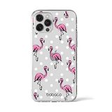 ERT GROUP Mobiele telefoon beschermhoes voor Apple iPhone 12 Pro Max Origineel en officieel gelicentieerd product, motief Flamingo 003, perfect aangepast aan de vorm van de mobiele telefoon