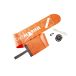 Divemarine Big Delrin Finger Reel Empty 15 m White Nylon Cord Simple Safety Pvc Signalboje