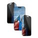 PanzerGlass Screenprotector geschikt voor Apple iPhone 17 Pro Glazen | PanzerGlass Ultra-Wide Fit Privacy Screenprotector Privacy - Case Friendly - Zwart