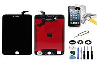 Mobilevie Lcd-display Retina + touchscreen op frame voor iPhone 6 Plus, zwart + gereedschap