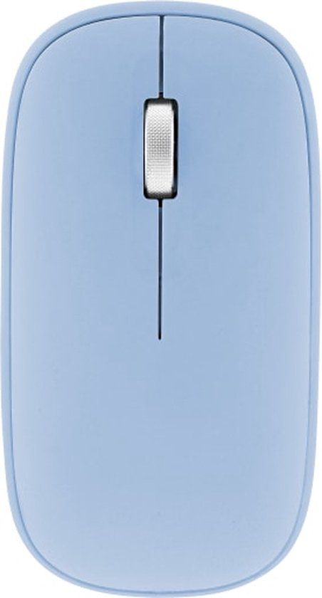 T'nB MWCOLORBL muis Ambidextrous Bluetooth 1600 DPI Blauw