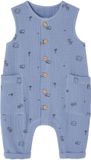 Vertbaudet Boxpakje van katoengaas blauw