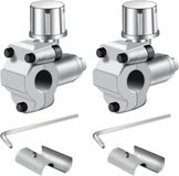 Sans marque 2 Pièces Kits de Valve de Perçage Robinet de Réfrigérateur Valve Compatible avec Tuyau de Diamètre Extérieur 1/4", 5/16", 3/8" pour Climatiseurs CVC