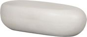 vtwonen Pebble Salontafel - Fiber Clay - Betonlook Wit - 28x100x43 cm