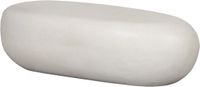 vtwonen Pebble Salontafel - Fiber Clay - Betonlook Wit - 28x100x43 cm