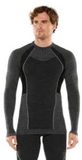 La Sportiva Wool70 Tech Manches Longues Sous-vêtement Technique Noir S Homme