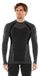 La Sportiva Wool70 Tech Manches Longues Sous-vêtement Technique Noir S Homme