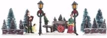 Merkloos / Sans marque Kaemingk B.V. Kerstdorp kerst parkje 31 cm type 1