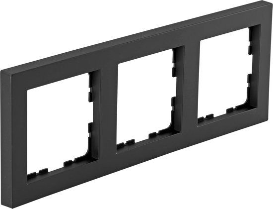 Q-Link S-Line afdekraam 3-voudig - zwart