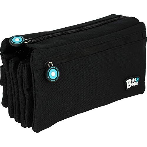 Grafoplás bits & Bobs pennenetui, viervoudig, 23 cm, zwart