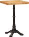 Maison Exclusive Table de bistrot, 50 x 50 x 76 cm, bois de manguier massif, brun, carré